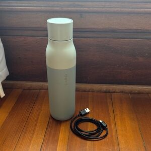 LARQ Gray Self-Cleaning Water Bottle with USB Rechargeable Cap